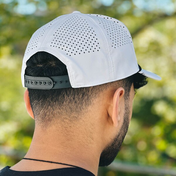 Branded Bills Cyclones 5-Bar White Rope Hat